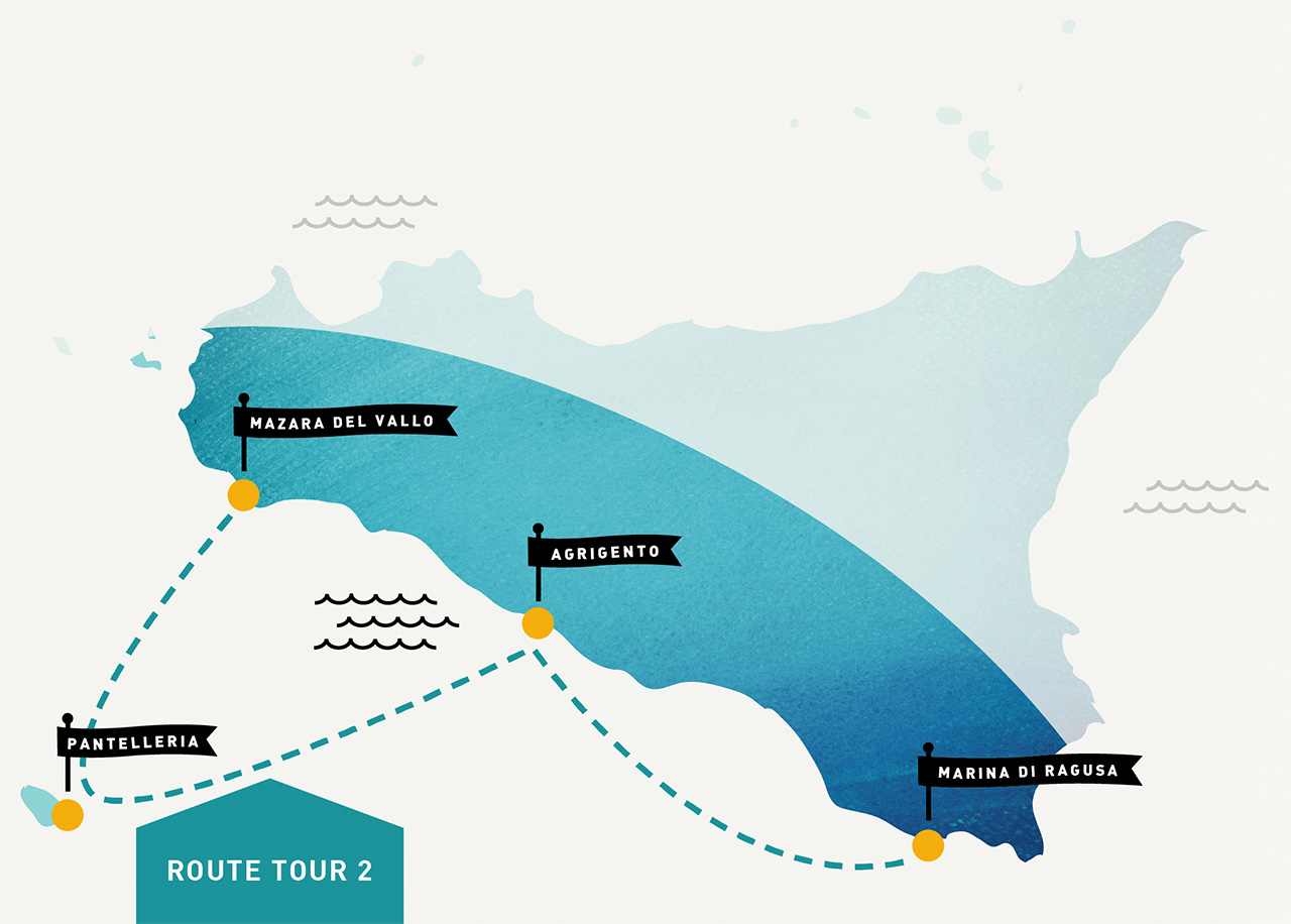 Route Tour 2 - Sicilia Meridionale e Pantelleria-Big